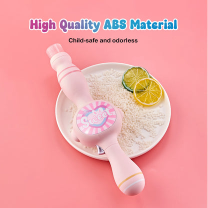 Magic Smoke Bubble Machine with LED Automatic Bubble Blower Toy for Kids