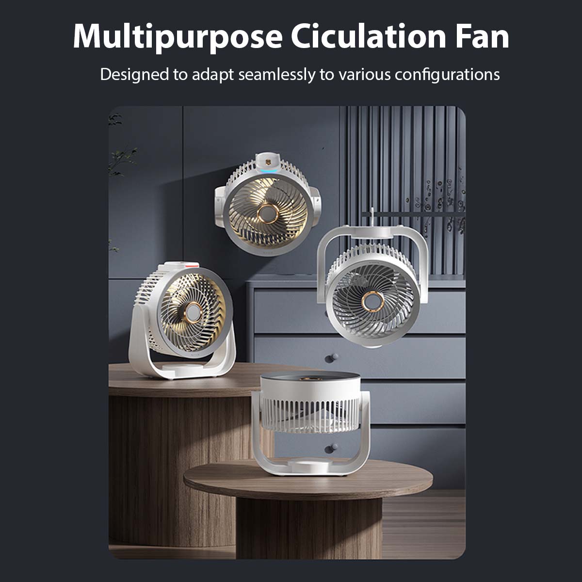 Multipurpose Circulation Fan