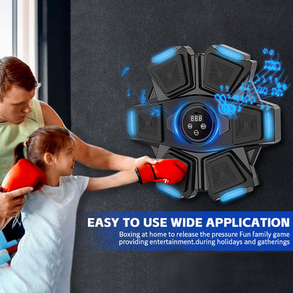 JOMO Premium Quality Music Boxing Machine Punching Bag Home Exercise | JOMO Singapore