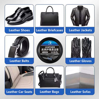 Leather Care Cleaning Paste Multi-Purpose Leather Cleaner & Conditioner