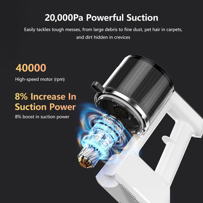 JOMO 2 in 1 Vacuuming & Mopping Vacuum 20000pa Suction Power 270° Swivel
