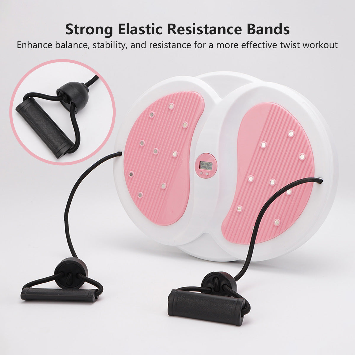 JOMO Waist Twisting Board Massage Feet and Enhance Core Strength with 3D Touch Points & Anti-Slip Base