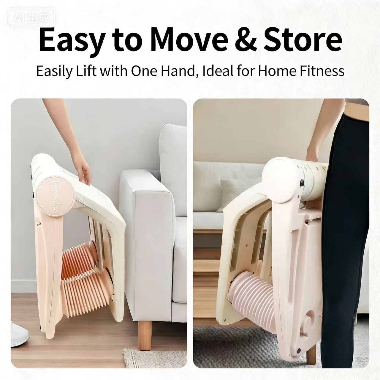 JOMO Air Cushion Stepper Quiet Mini Home Fitness Cardio Full Body Workout Portable 踏步机