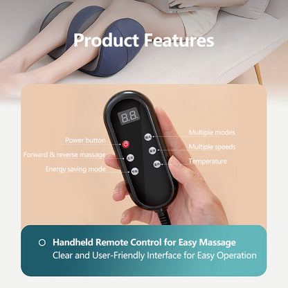 NEW Model Foot Massager Machine Feet Massage Kneading Heating Massager