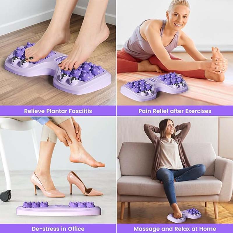 Foot Massager Roller Cat Paw Nodes Magnetic Reflexology Massage Relieve Stress Improve Circulation