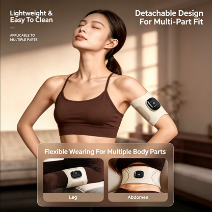 EMS Waist Trainer Belt with Heat Therapy for Core Training | JOMO Singapore