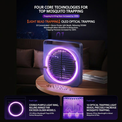 Mosquito Repellent Killer Indoor Outdoor Portable Insect Lamp Bug Zapper