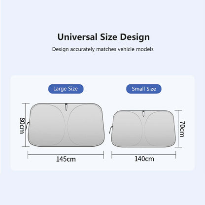 Retractable Car Sunshade Car Visor Built-in hear insulation UPF50+