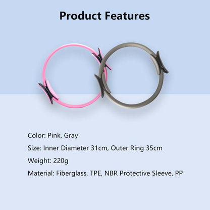 ✅SG Ready Stocks✅ JOMO Yoga & Pilates Training Ring Muscles Body Exercise Fitness Home Equipment