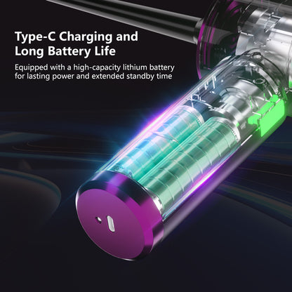 5-in-1 Cordless Handheld Vacuum 18000PA Strong Suction with Dust Display