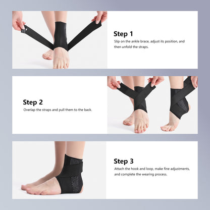JOMO Ankle Brace Support Sprain Protection Ultra-Thin 0.1mm Straps