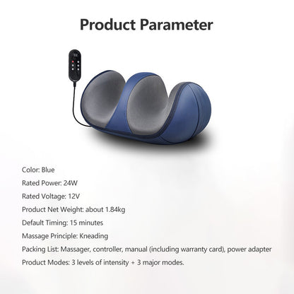 NEW Model Foot Massager Machine Feet Massage Kneading Heating Massager