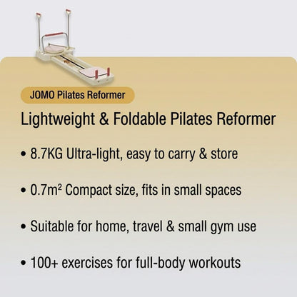 JOMO Foldable Pilates Reformer Multifunctional Ski Board Home Fitness Equipment | JOMO Singapore
