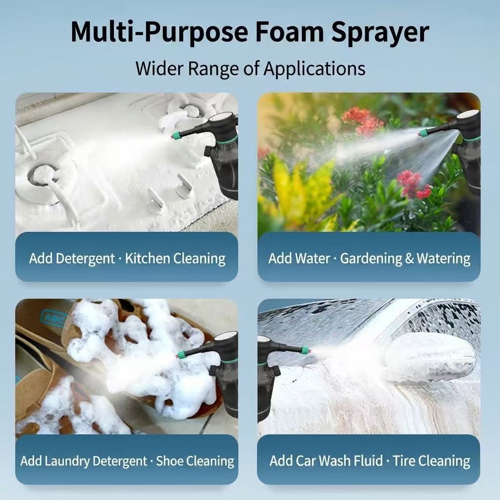 Car Wash Snow Foam Sprayer Bottle High Pressure Foam Spray Manual Air Pressure | JOMO Singapore