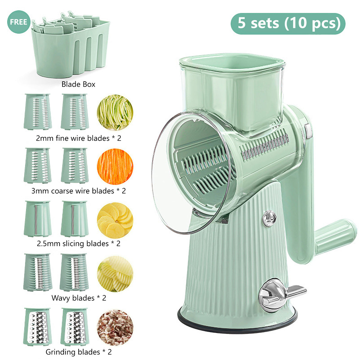 JOMO Multifunctional Rotary Grater