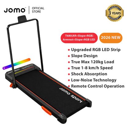 Foldable Treadmill Mini Running Walking Pad Home Gym Fitness Machine