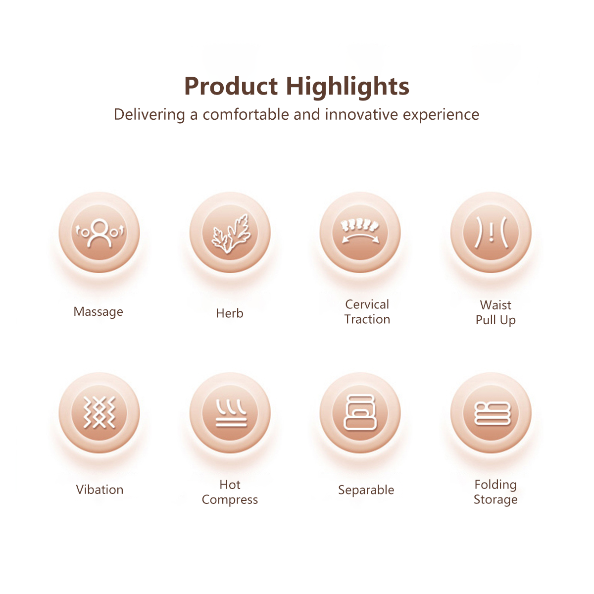 FULL BODY Multi-Functional Electric Shiatsu Back Neck Heating Massage Mattress Pad