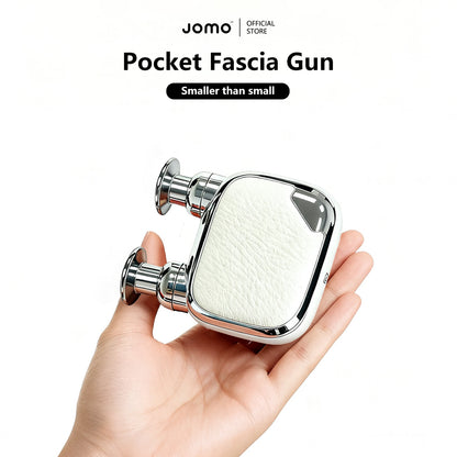 Pocket Fascia Gun Dual-Head Adjustable Speed Type-C Portable Mini Massager Gun | JOMO Singapore