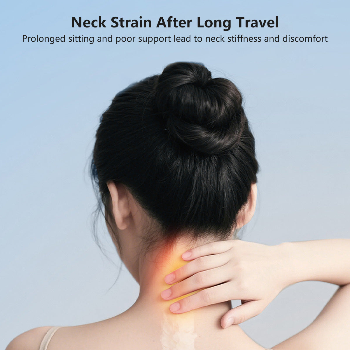 Travel Inflatable U-Shaped Pillow Portable Lightweight Travel Pillow