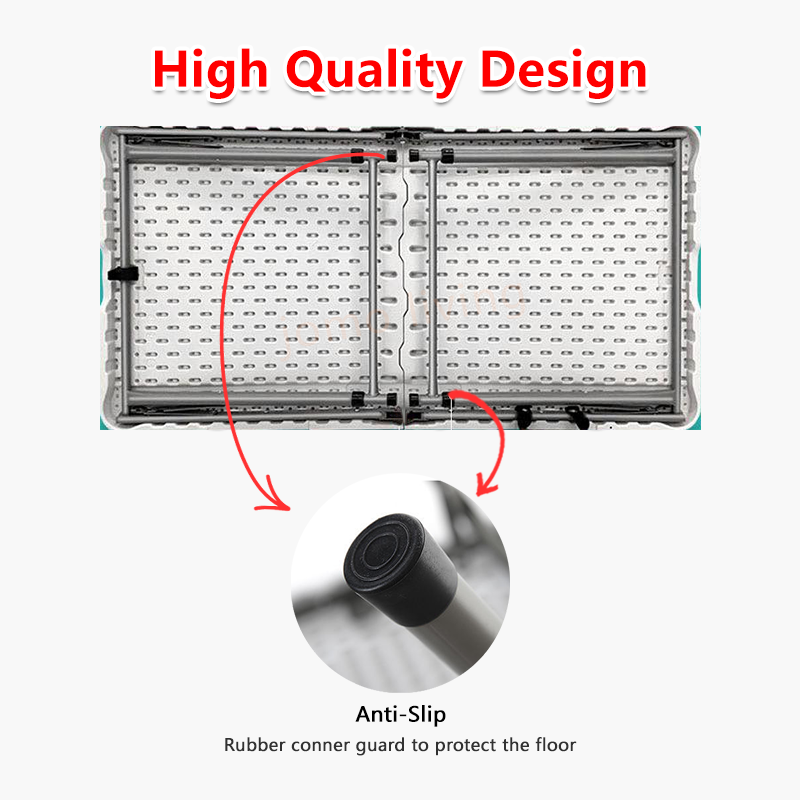 HDPE Portable Folding Table Travel Outdoor Foldable Tables Study Table Dinning Table Desk