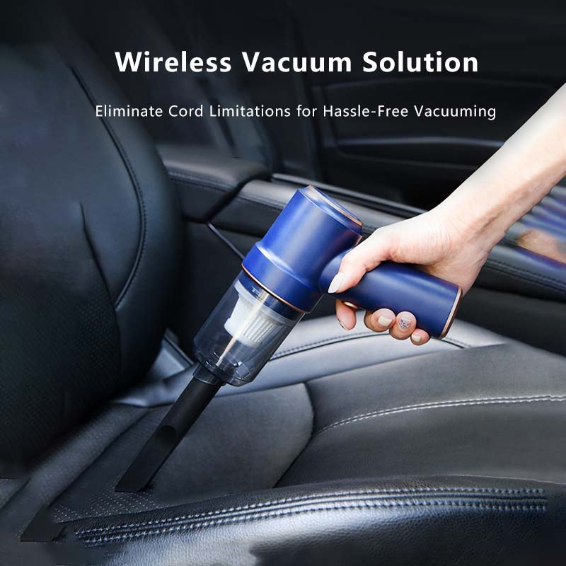 3 in 1 Handheld Car Vacuum Cleaner Cordless Portable Long Lasting Battery Reusable Filter Handheld
