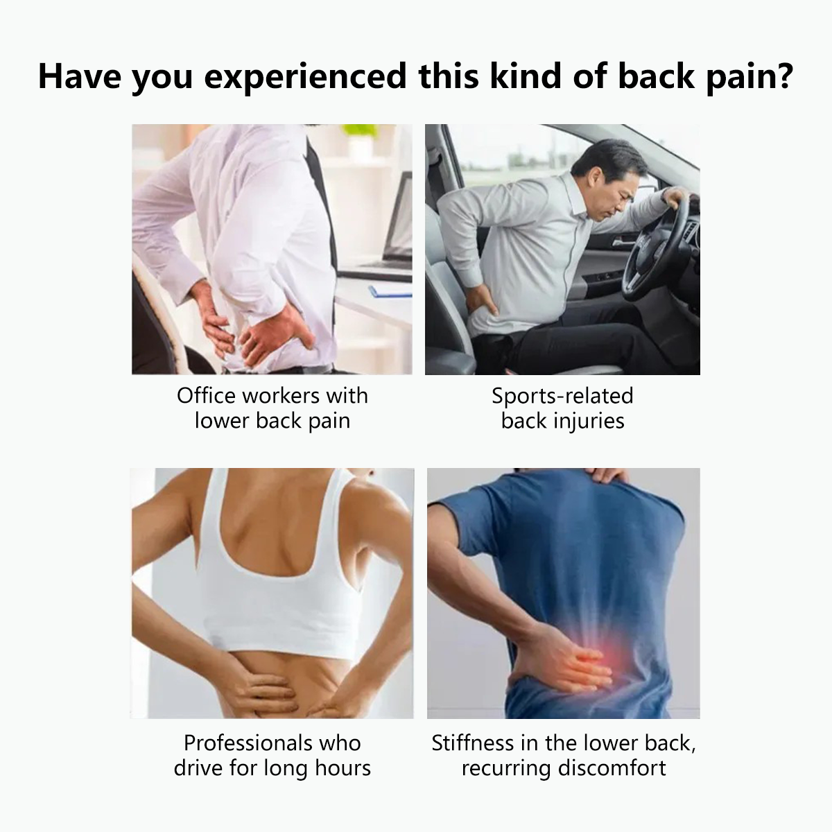 JOMO Airbag Lumbar Stretcher Dual Use Sitting and Lying Adjustable Height Air Cushion Support Ergonomic Fit