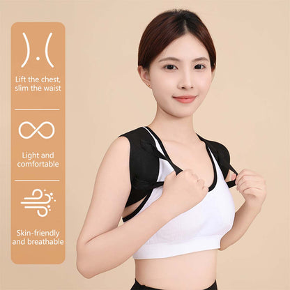 Posture Corrector Adjustable Back Support Belt for Abdominal Waist Correction