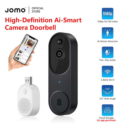 High-Definition Ai-Smart Camera Doorbell Wireless Camera & Motion Detection
