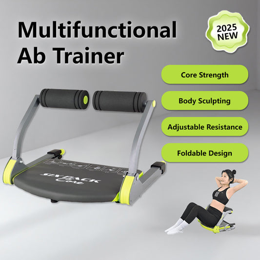 JOMO Multifunctional Ab Trainer | Fitness Machine for Home, Foldable Full Body Exercise, Body Shaping & Toning