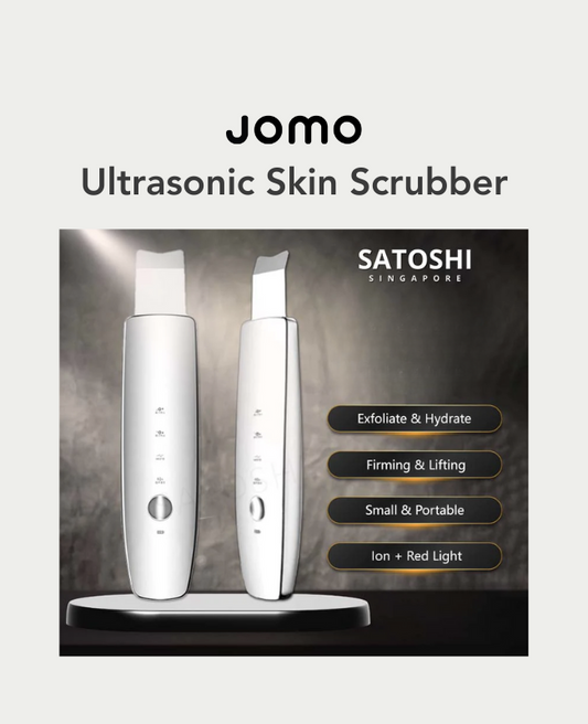 JOMO Ultrasonic Exfoliating Ion Facial Scrubber Remove Impurities Face Cleaning Machine