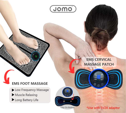 JOMO EMS Pulse Intelligent Massage Patch Foot Body Massager