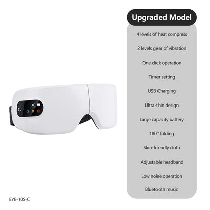 JOMO Smart 3D Portable Bluetooth Pain Relief Eye Massager | JOMO Singapore