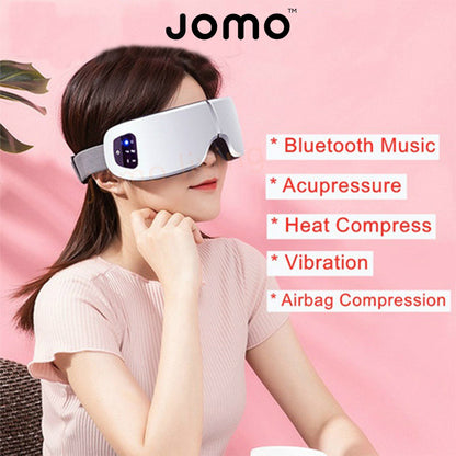 JOMO Smart 3D Portable Bluetooth Pain Relief Eye Massager | JOMO Singapore