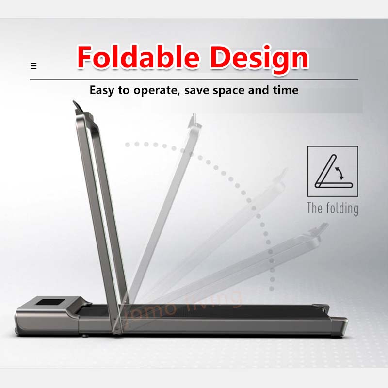Foldable Mini Treadmill Home Fitness Walking Pad Running Portable Treadmill Foldable Gym Exercise Jogging Indoor