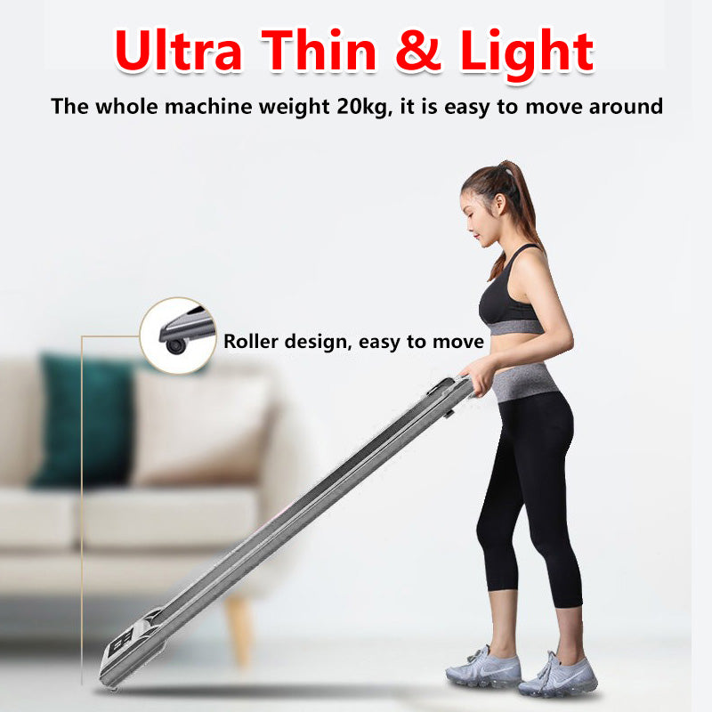 Foldable Mini Treadmill Home Fitness Walking Pad Running Portable Treadmill Foldable Gym Exercise Jogging Indoor