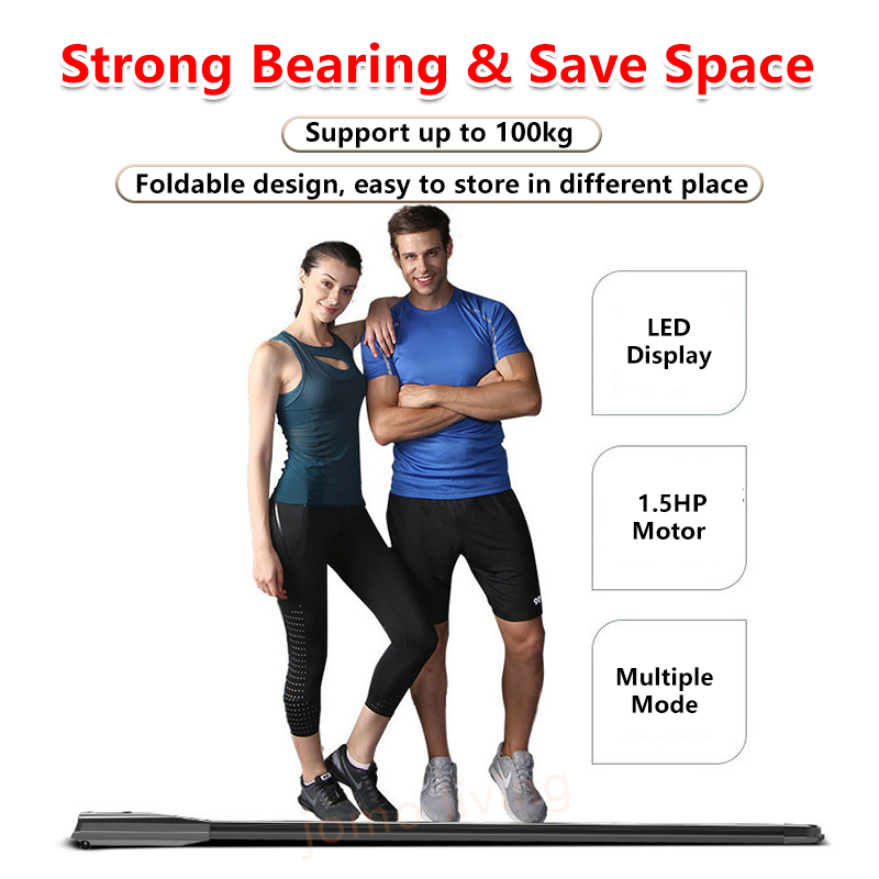 Foldable Mini Treadmill Home Fitness Walking Pad Running Portable Treadmill Foldable Gym Exercise Jogging Indoor