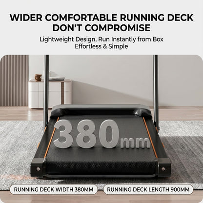 JOMO Foldable Treadmill 150kg Load Quiet Running Home Gym Incline