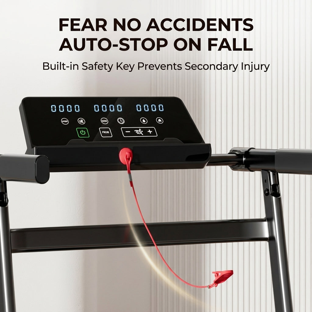 ✅2026 NEW✅JOMO Foldable Treadmill 150kg Load Quiet Running Home Gym Fitness Incline 跑步机