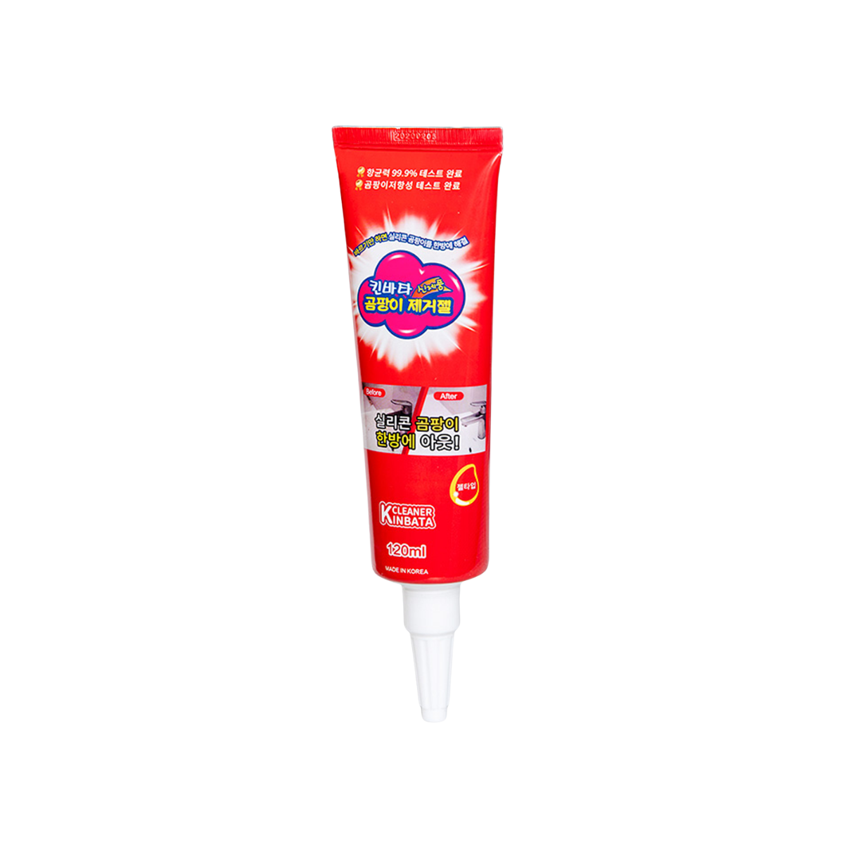 KINBATA Mold Remover Gel Eliminates Stains & Stops Mold from Returning High Germ Elimination Rate (120ml)