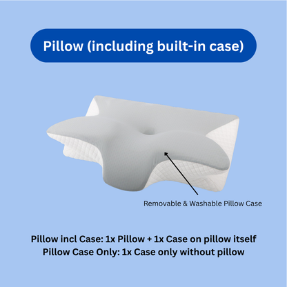 Butterfly Shaped Neck Pillow Memory Foarm Support Cervical Spine Care