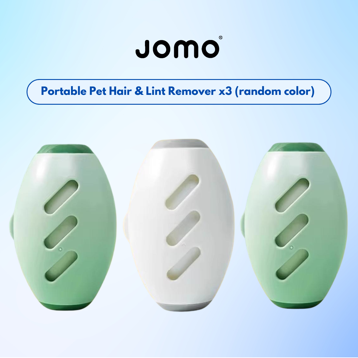 【3 pcs @ $9.9】Portable Pet Hair & Lint Remover