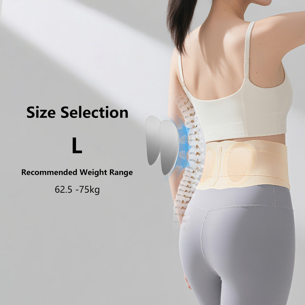 JOMO Waist Support Belt Invisible Posture Support & Core Comfort Lightweight Breathable Wear All Day