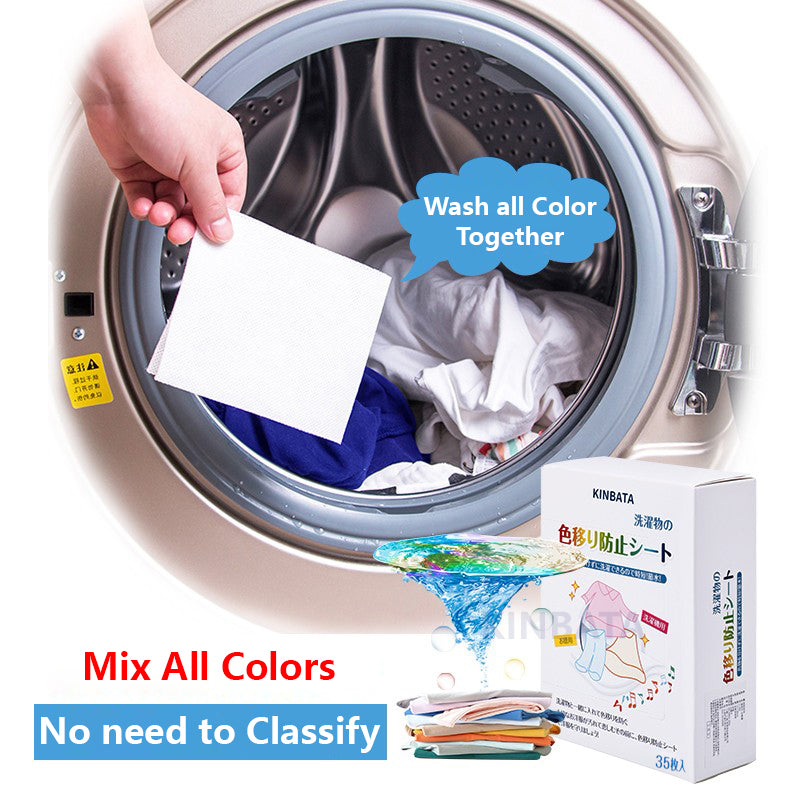 50 Anti-streak Colour Absorbing Tablets Washing Machine Paper Laundry  Non-staining Colour Absorbing Tablets Colour Masterbatch