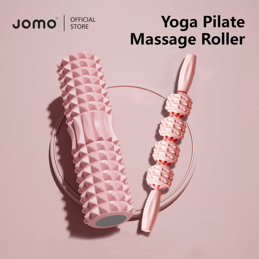 JOMO Yoga Pilate Massage Roller Stick Foam Roller High Pressure Resistance