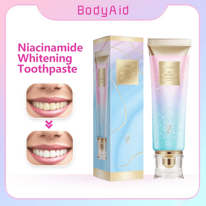 Niacinamide Whitening Toothpaste Brightening Fresh Breath Oral Care