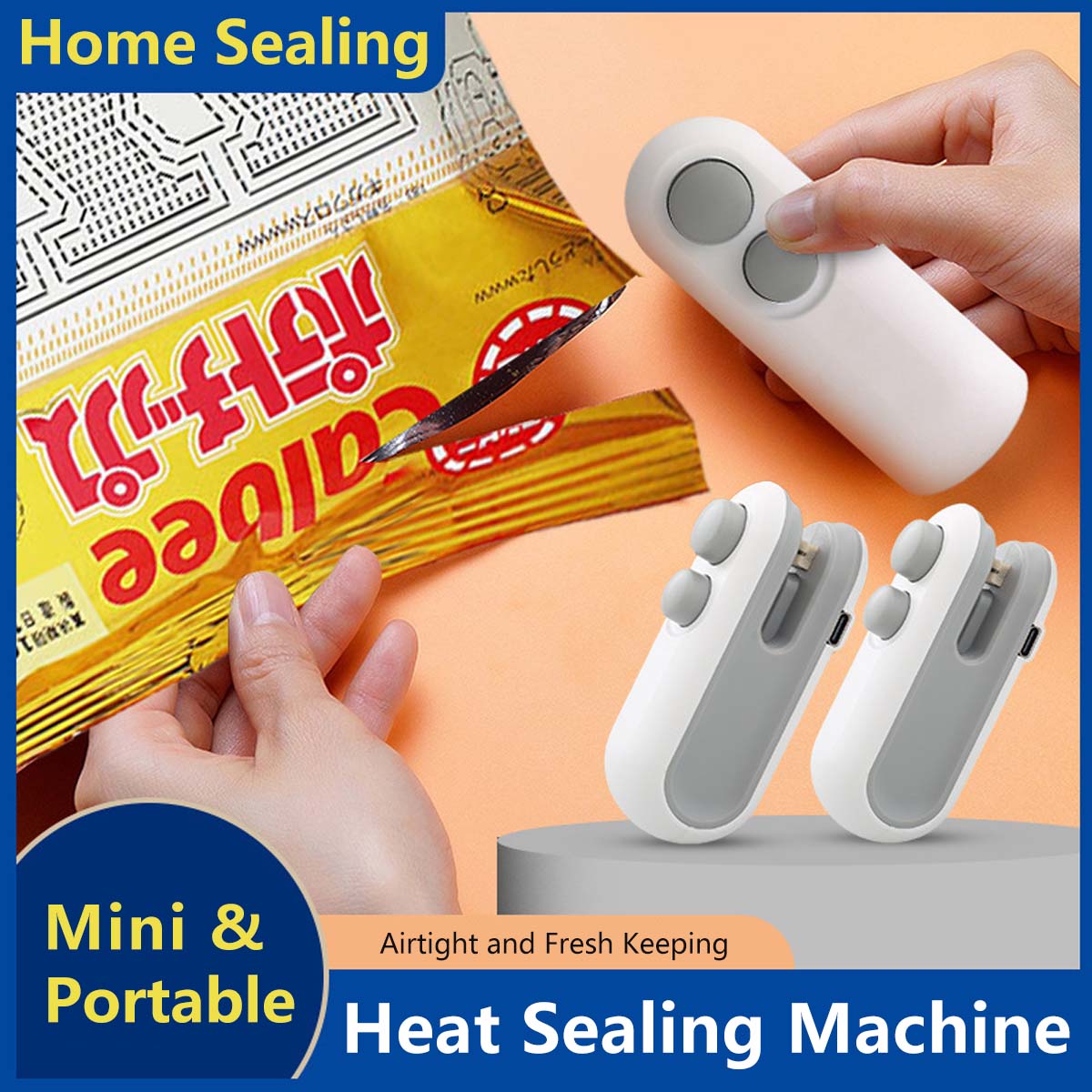 【Buy 1 Get 1 Free】Mini Portable Heat Sealing Machine