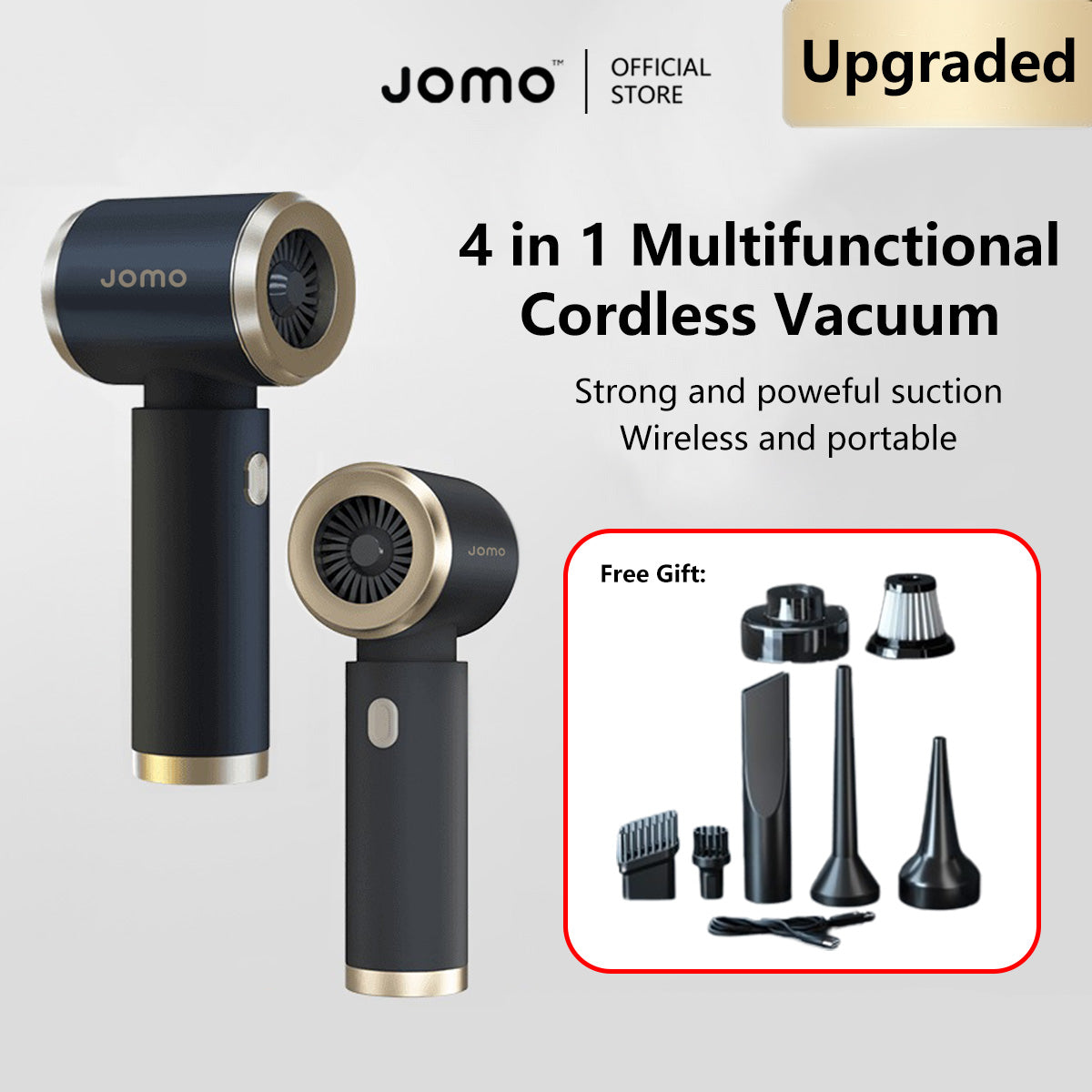 JOMO Wireless Handheld Vacuum