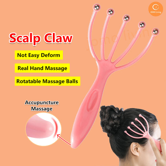 Octopus Head Neck Scalp Massager Stress Release Relax Massage Tool