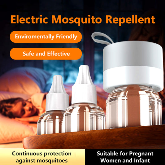 Electric Mosquito Repellent Continuous Protection Safe For All Ages No DEET No Fragrance