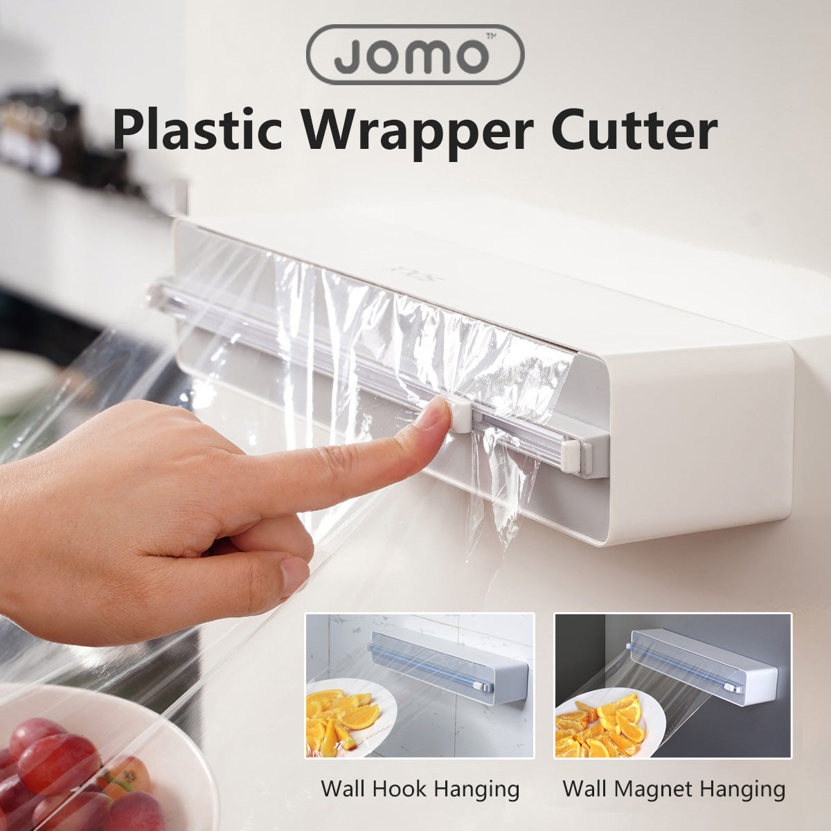 Plastic Wrapper Cutter Foil Cutter Magnetic Hanging Wall Hanging Bi ...